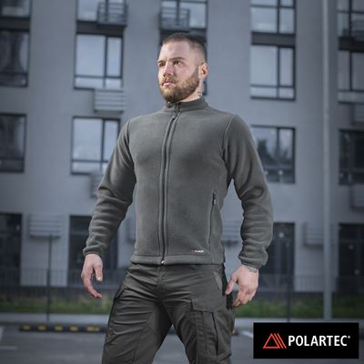 Felpa con cerniera NORD in pile Polartec® DARK GREY M-TAC 20467012 3
