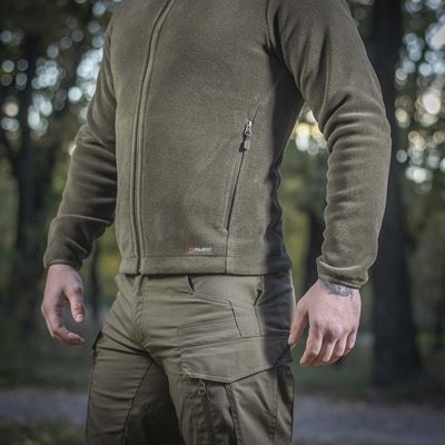 Felpa con cerniera NORD in pile Polartec® DARK OLIVE M-TAC 20467048 14