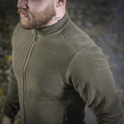 Felpa con cerniera NORD in pile Polartec® DARK OLIVE M-TAC 20467048 12