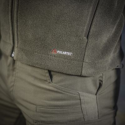 Felpa con cerniera NORD in pile Polartec® DARK OLIVE M-TAC 20467048 9