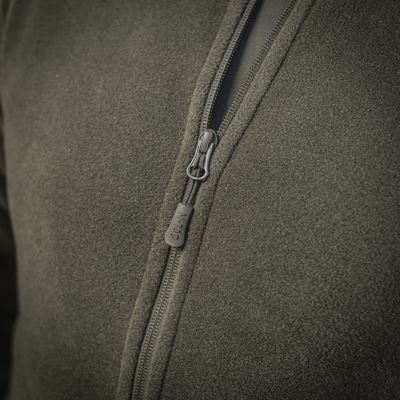 Felpa con cerniera NORD in pile Polartec® DARK OLIVE M-TAC 20467048 15