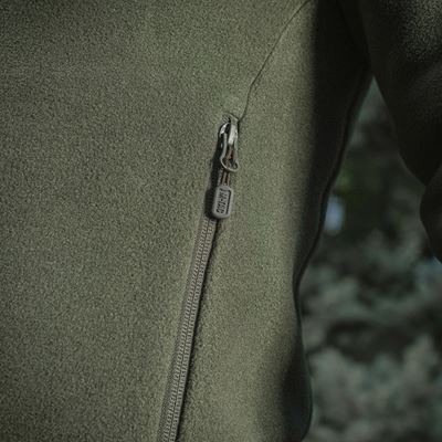 Felpa con zip NORD in pile Polartec® VERDE M-TAC 20467064 6