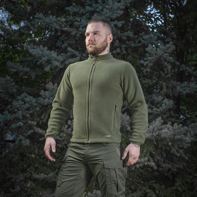 Felpa con zip NORD in pile Polartec® VERDE M-TAC 20467064 3