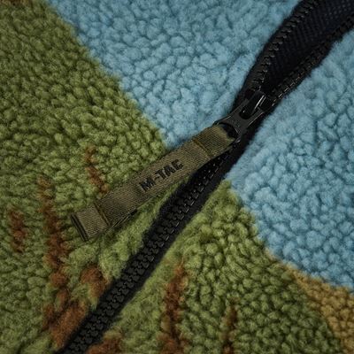 Felpa con zip in pile SHERPA con motivo CARPATI M-TAC 20564001 5