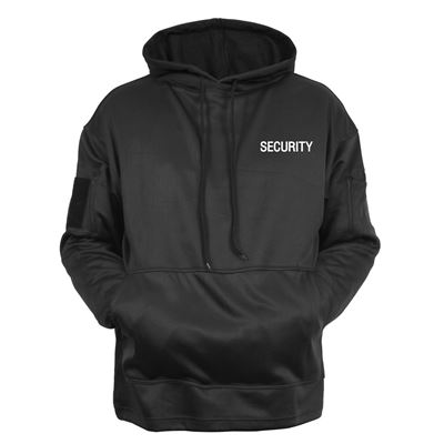 Felpa con cappuccio SECURITY NERA