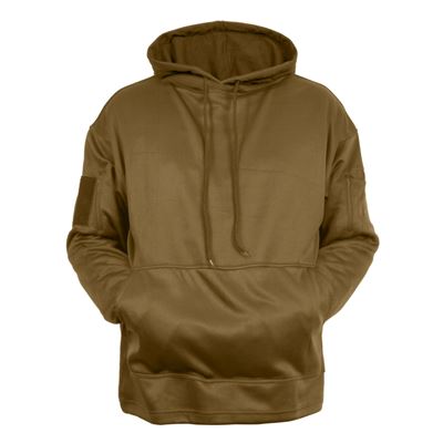 Felpa con cappuccio CONCEALED CARRY COYOTE BROWN ROTHCO 2081 2