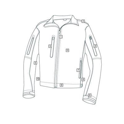 Giacca 24-7 SERIES® LE SOFTSHELL SHORT NERO TRU-SPEC 24-7 20930 3