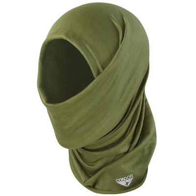Sciarpa MULTI-WRAP multifunzionale VERDE