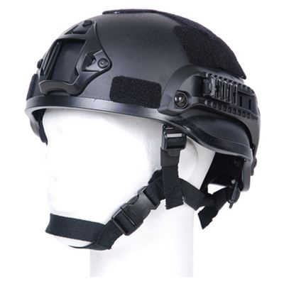 Casco MICH 2002 MODULAR completo NERO