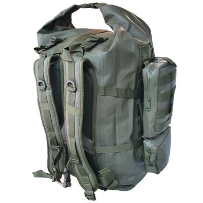 Zaino ARMY-X-TREME 70 l impermeabile con tasche VERDE Commando 2134-CO 6