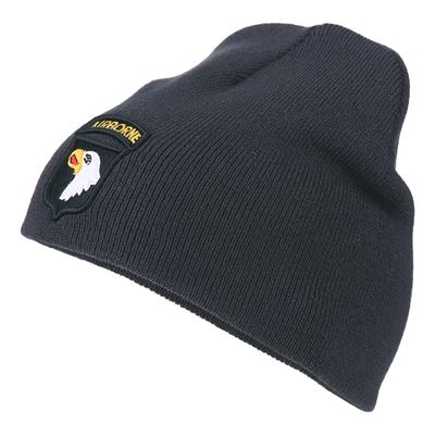 Cappello 101st AIRBORNE lavorato a maglia GRIGIO SCURO