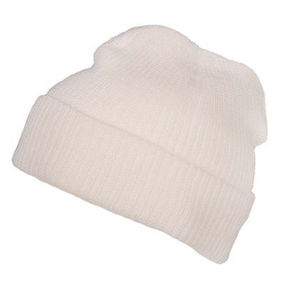 Cappello WATCH lavorato a maglia BIANCO