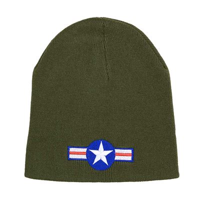 Berretto lavorato a maglia BEANIE WWII AIR FORCE VERDE FOSTEX 214300-2310 2