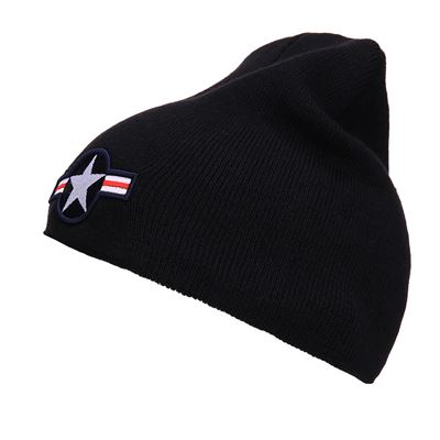 Berretto lavorato a maglia BEANIE WWII AIR FORCE NERO
