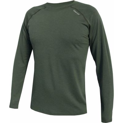 Maglia a maniche lunghe IBRAK in lana VERDE