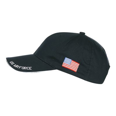 Cappellino da baseball US AIR FORCE NERO FOSTEX 215083BLK 5