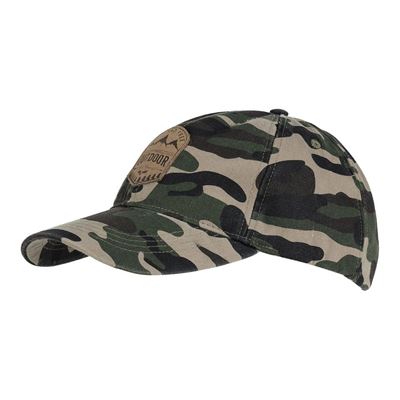 Cappellino da baseball OUTDOOR prelavato CAMO