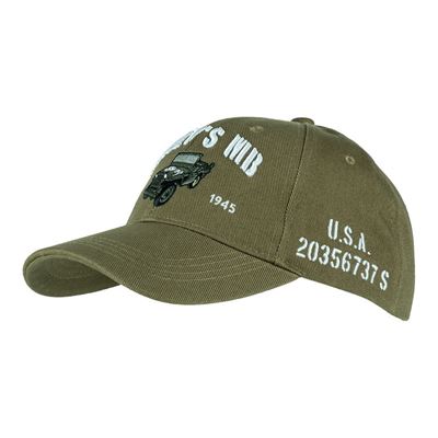 Cappellino da baseball WILLY'S MB VERDE