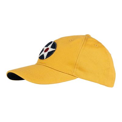 Cappellino da baseball USAAC GIALLO