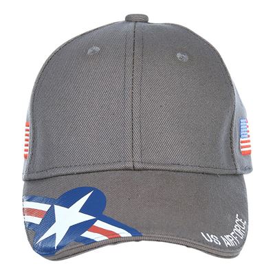 Cappellino da baseball US AIR FORCE GRIGIO FOSTEX 215083GRY 5