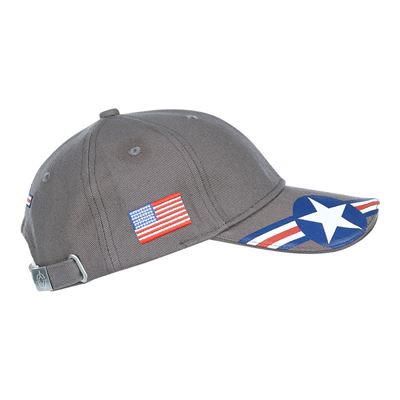 Cappellino da baseball US AIR FORCE GRIGIO