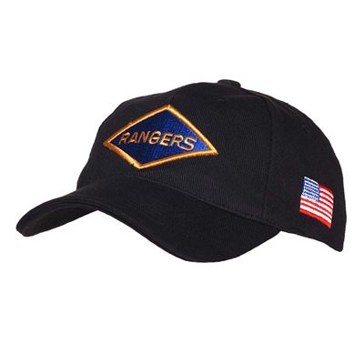 Cappellino da baseball RANGERS NERO