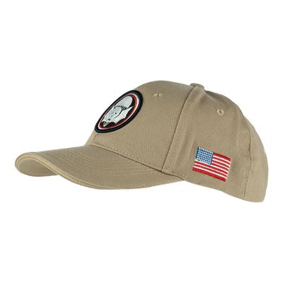 Cappellino da baseball 502nd PIR KHAKI