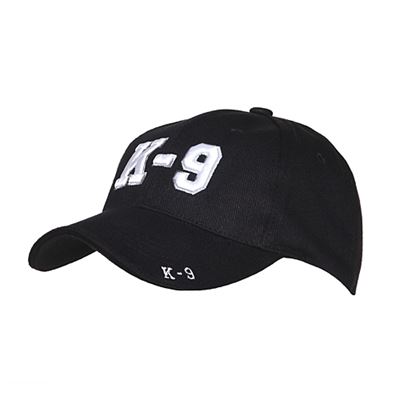 Cappellino da baseball K-9 NERO