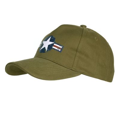 Cappellino da baseball USAF WWII VERDE
