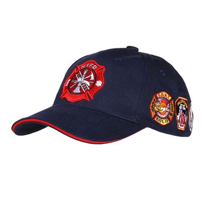 Cappellino da baseball FIRE DEPARTMENT NY BLU SCURO