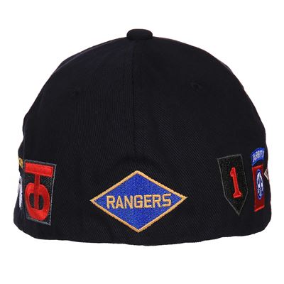 Cappellino da baseball D-DAY NERO FOSTEX 215157-265B 5
