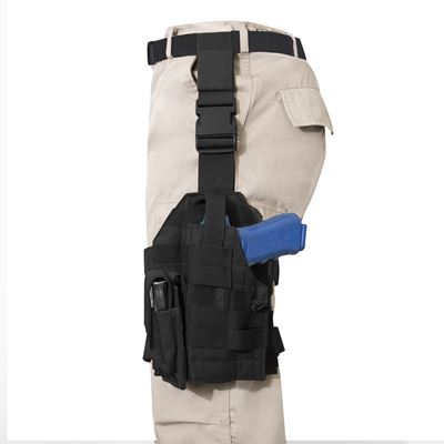 Pannello coscia MOLLE NERO ROTHCO 2164 4