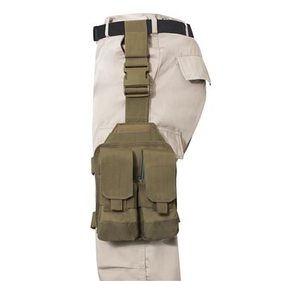 Pannello cosciale MOLLE COYOTE BROWN ROTHCO 2165 2