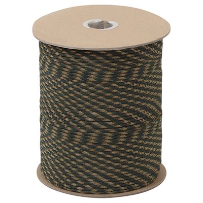 Corda PARACORD in nylon 550LB su bobina ø 4 mm / 300 m WOODLAND