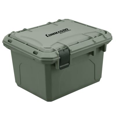 Cassa/scatola da trasporto OUTDOOR STORAGE plastica VERDE
