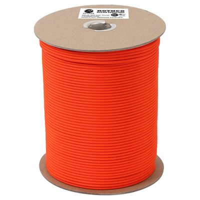 Corda PARACORD in nylon 550LB su bobina ø 4 mm / 300 m ARANCIONE