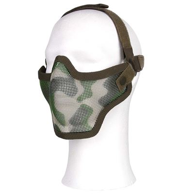 Maschera protettiva AIRSOFT WOODLAND