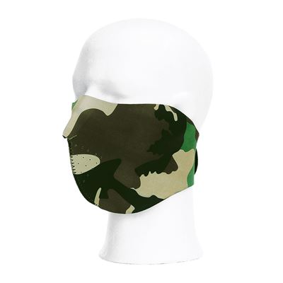 Maschera in neoprene double face WOODLAND