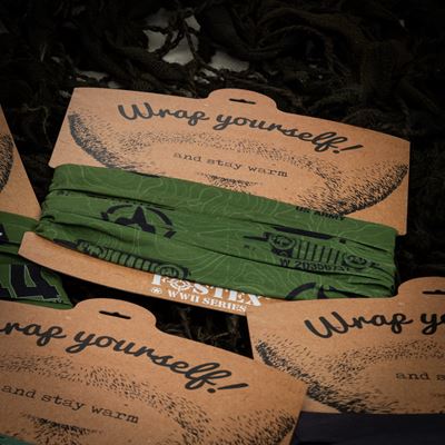 Sciarpa multifunzionale US ARMY WILLYS Coolmax VERDE FOSTEX 219342 3