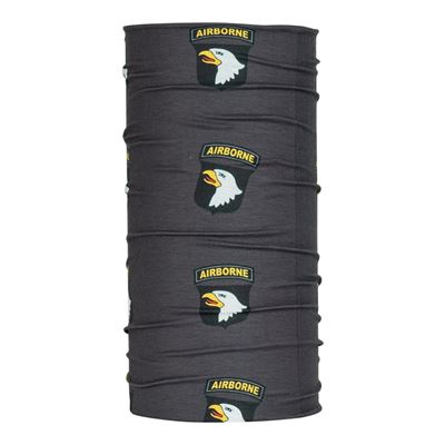 Sciarpa multifunzionale 101st AIRBORNE Coolmax GRIGIO FOSTEX 219348 3