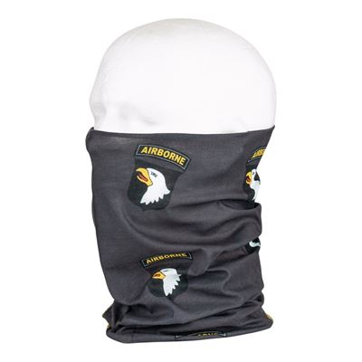 Sciarpa multifunzionale 101st AIRBORNE Coolmax GRIGIO