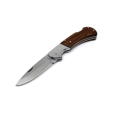 Coltello pieghevole SAVAGE INOX con sicura, impugnatura in LEGNO MIKOV 220-XD-1 3