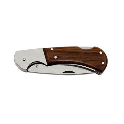 Coltello pieghevole SAVAGE INOX con sicura, impugnatura in LEGNO MIKOV 220-XD-1 7