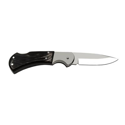 Coltello pieghevole SAVAGE HABLOCK INOX con sicura, impugnatura in CORNO DI BUFALO MIKOV 220-XR-1 6