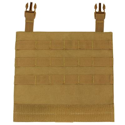 Pannello MOLLE per gilet VAS COYOTE BROWN