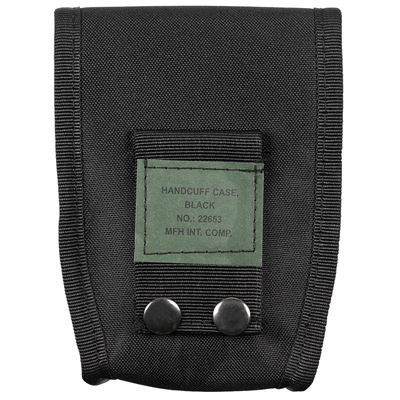 Custodia per manette (22603) Nylon NERO MFH 22653 2