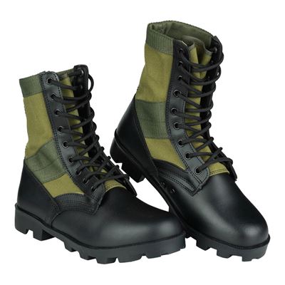Scarpe JUNGLE in tela VERDI