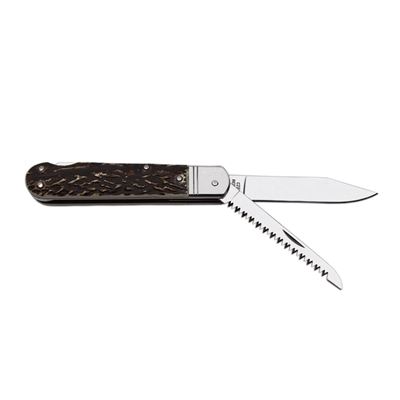 Coltello pieghevole 232-XH-2 con imitazione corno INOX con sicura impugnatura PLASTICA MIKOV 232-XH-2 3