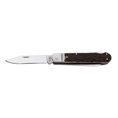 Coltello pieghevole 232-XH-2 con imitazione corno INOX con sicura impugnatura PLASTICA MIKOV 232-XH-2 4
