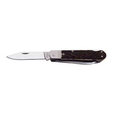 Coltello pieghevole 6 KP con imitazione corno INOX con sicura, impugnatura in PLASTICA MIKOV 232-XH-6 KP 5